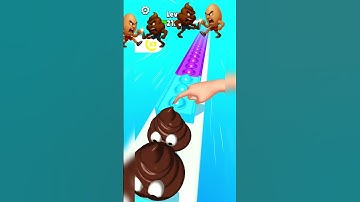 Hand Touching Poop Eggs 💩 | Pop Run 3D Nieuw Grappig Level | Bevredigende Pop It Challenge Gamepl...