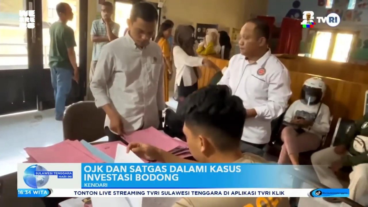 OJK DAN SATGAS DALAMI KASUS INVESTASI BODONG