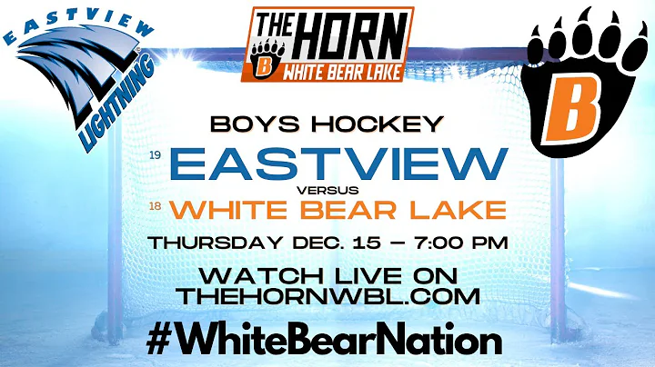 Boys Hockey: Eastview vs. White Bear Lake