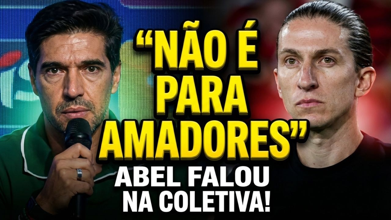 OLHA O QUE ABEL FALOU SOBRE DEMISSÃO DE FELIPE LUIS!