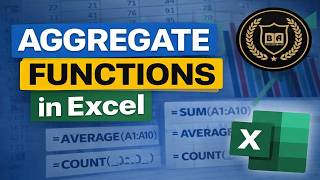 One Formula, Many Calculations | Excel Aggregate Function
