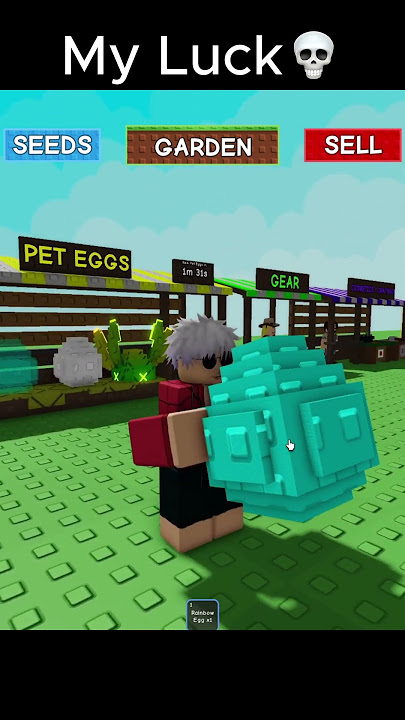 Reminds me of pet sim #growagarden #roblox