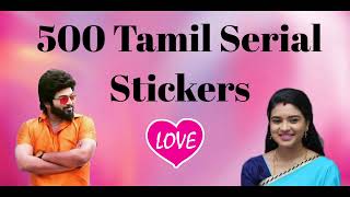 Tamil Serial Stickers for Whatsapp. screenshot 3