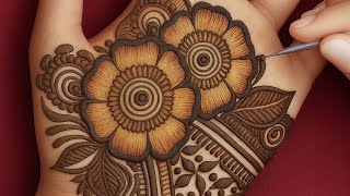 Easy Arabic Mehndi Design Simple Mehndi Designs Back Hand Mehndi Mehndi Design Mehndi
