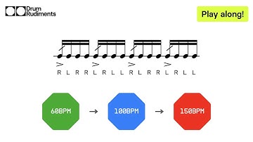 Single Dragadiddle | Learn the 40 Essential Drum Rudiments