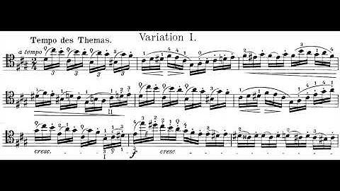 Tchaikovsky: Rococo Variations, Op. 33 (w. Cello Part)