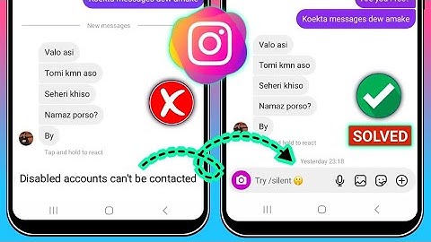 How To Fix Instagram "Disabled Accounts Can