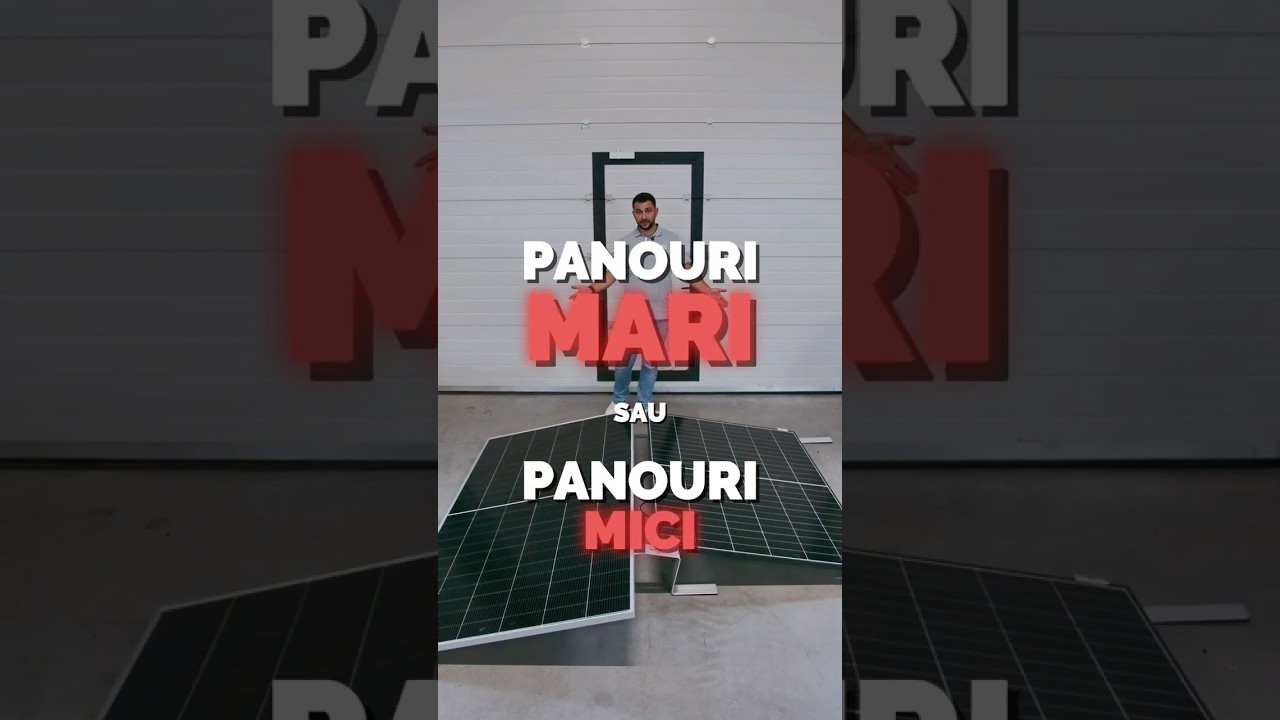 Panouri mari sau mici? Alege siguranța pe termen lung cu DHElectric System. Energie fără riscuri!