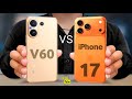 iPhone 17 VS Vivo V60 | Comparison with Camera and Specifications @mobiletechtube 