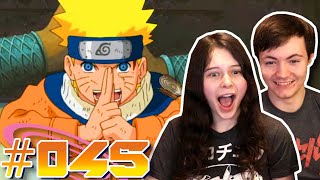 My Girlfriend REACTS to Naruto Ep 45!! (Reaction/Review)