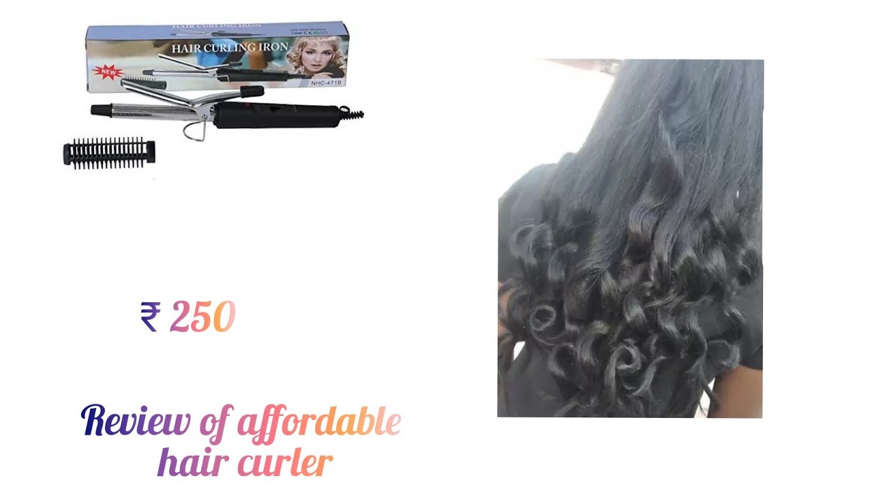 affordable hair curler review from flipkart🤔🤔🤔🤔 YouTube