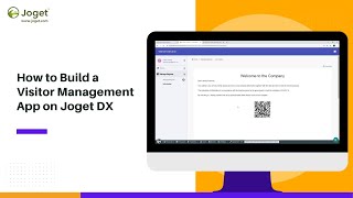 How to Build a Visitor Management App on Joget DX screenshot 2