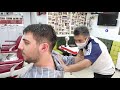 ASMR Turkish Barber By Münür Önkan Head,Face,Body,Back,Neck and Arm Massage