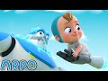 Baby to the RESCUE!! | ARPO The Robot | Funny Kids Cartoons | Kids TV Full Episodes