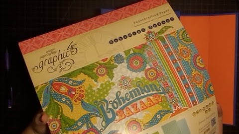 Envelope Mini Album Part 3 of 11 {installing the binding and flaps}