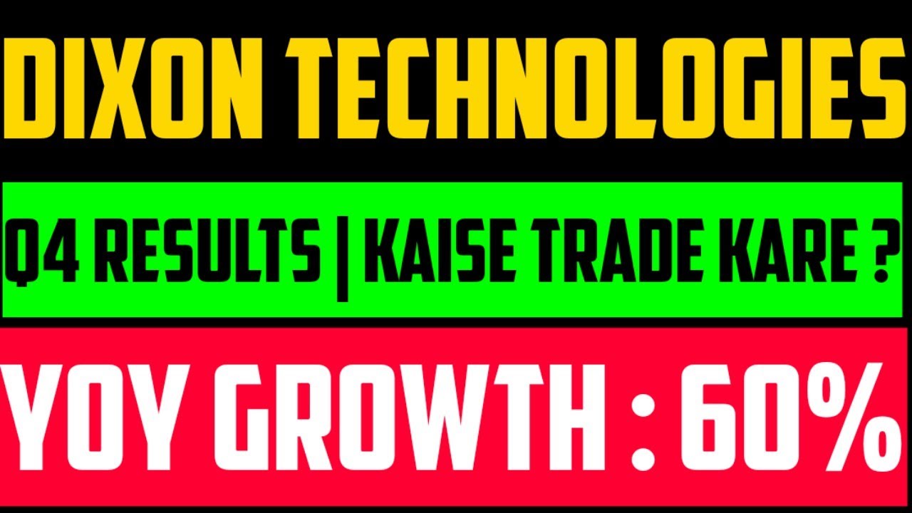 Dixon Q4 Results 2021 Dixon Technologies Share Latest News Dixon Share Price tradingguru