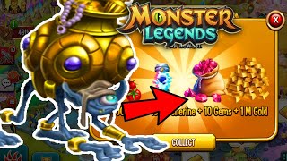 Monster Legends The Hack of Avaritia in Treasure Cave... screenshot 5