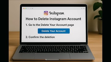 How to Delete Instagram Account Permanently on PC or Laptop (2025 Guide)