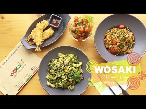 Wosaki - Wok Salad Kitchen in Al Karama in Dubai | Kriska Marie