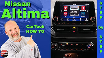 Mastering Your 2021 NISSAN Altima: The Ultimate User Guide for Screens, Buttons, and Settings