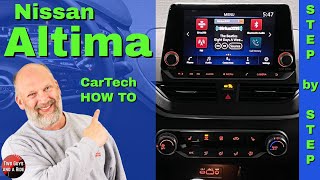 2021 Nissan Altima 2.5 SV - CarTech Infotainment How To screenshot 3