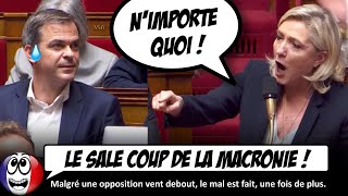 Marine Le Pen DÉTRUIT Olivier Véran à l'Assemblée Nationale (loi sur les dérives sectaires)