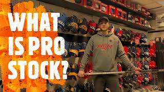 What is a Pro Stock Hockey Stick?