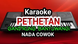 Karaoke PETETAN Banyuwangi - Nada Cowok [cover musik]