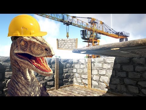 видео: БОЛЬШАЯ СТРОЙКА в ARK