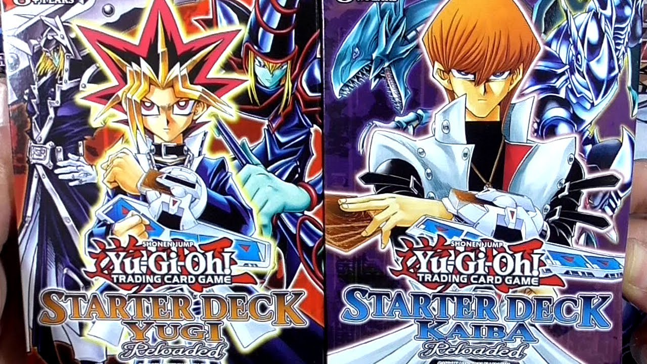 salir Influyente rotación ABRIENDO 2 BARAJAS DE YugiOh STARTER DECK YUGI Y KAIBA RELOADED - YouTube