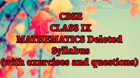CBSE Class IX revised syllabus for 2020-2021 | 30% reduction in syllabus