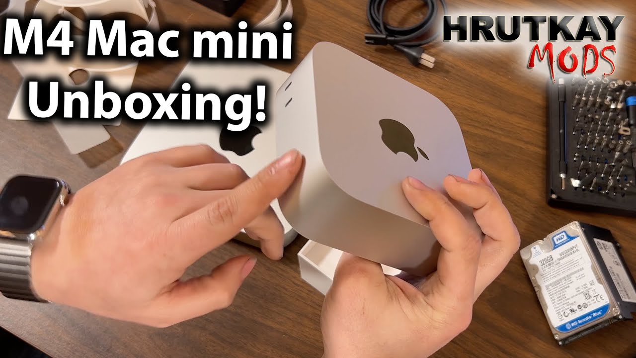 Unboxing My NEW M4 Mac Mini! - YouTube