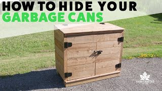 How to Hide Your Garbage Cans