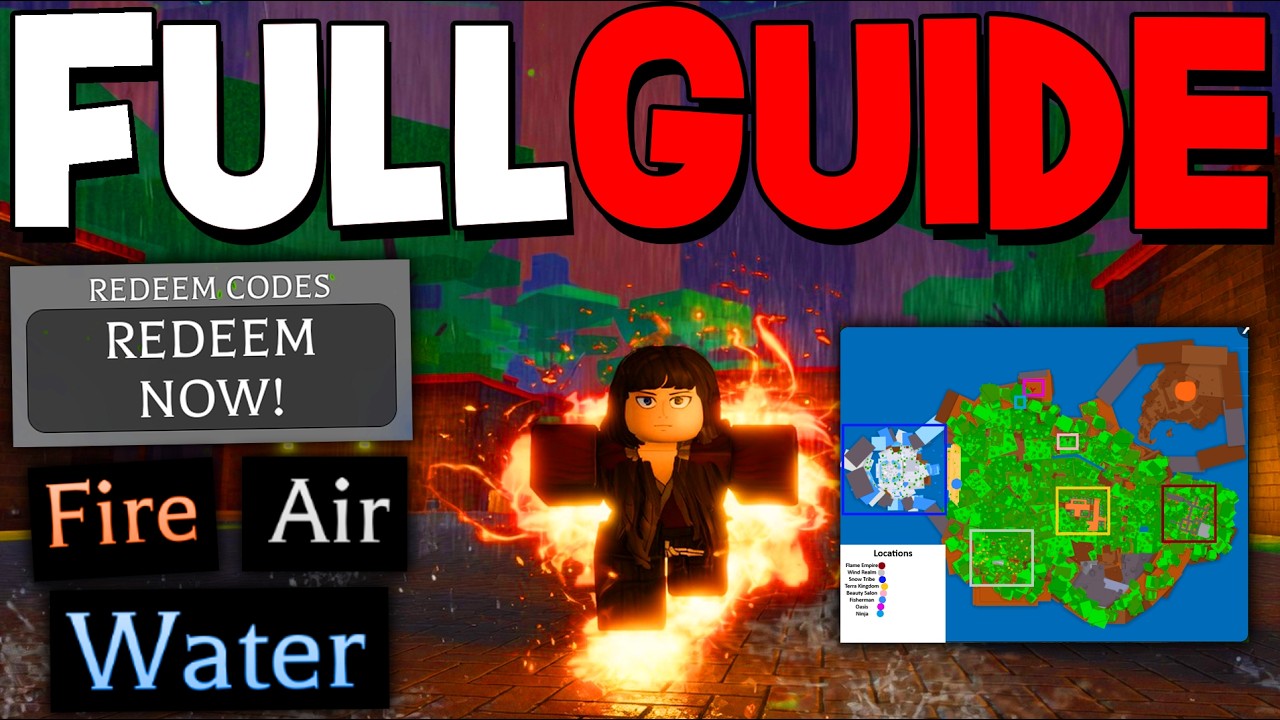 Elementalism Map Elementalism Ultimate Guide! (Codes, How To Get ALL MATERIALS, Best ...