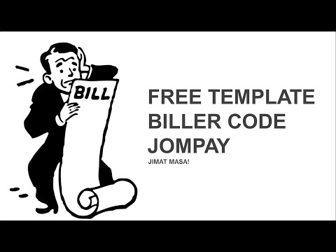 FREE TEMPLATE BILLER CODE JOMPAY