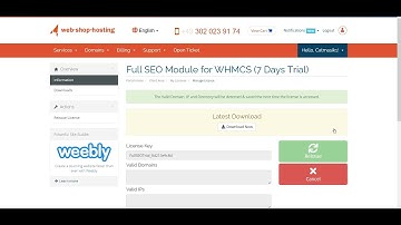 WHMCS SEO Plugin installation