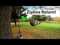 ✅ Automatic Zip Line Return System!  How To Get The Trolley Back To The Start - ZipLineGear.com