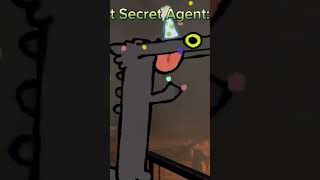 Secret Agent🤨🤨 #skibiditoilet #dafugboom #toothlessmeme