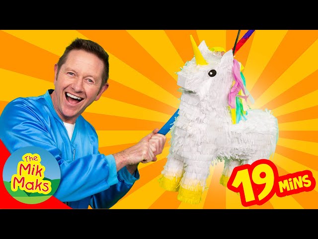 Party Songs for Kids | Happy Birthday Songs and Nursery Rhymes | The Mik Maks class=