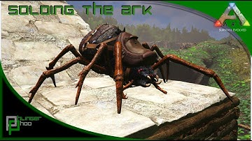 Soloing the Ark S4E30- Araneo (Spider) Taming and Chemistry bench!