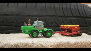 Урок как слепить из пластилина трактор T150K | Tutorial how to sculpt Tractor XTZ -T150