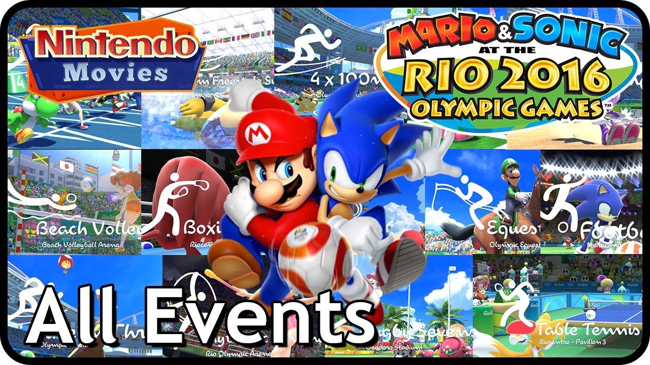 Mario & Sonic at the Rio 2016 Olympic Games é o game Nintendo mais