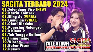 SAGITA TERBARU 2024 - SELENDANG BIRU - SHINTA ARSINTA FEAT ARYA GALIH FULL ALBUM 2024 #dangdut