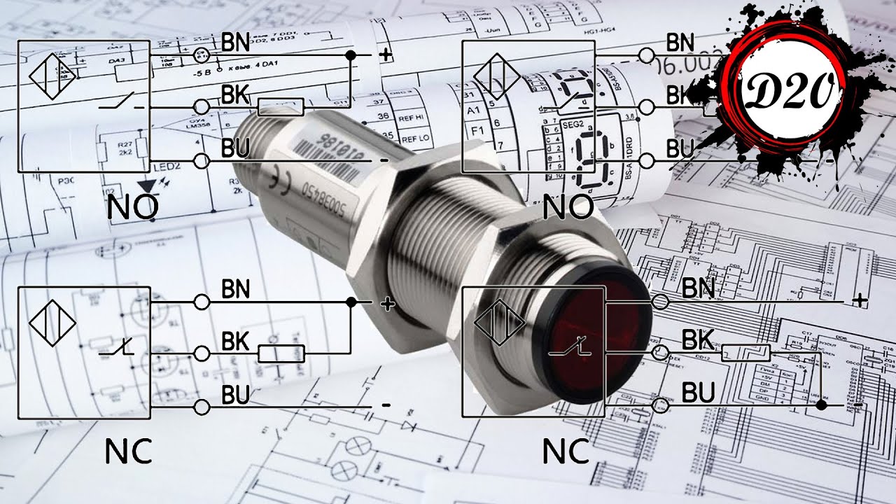 Оптические датчик СЕНСОР обзор, настройка, подключение. Также разберем какой это датчик PNP или NPN.