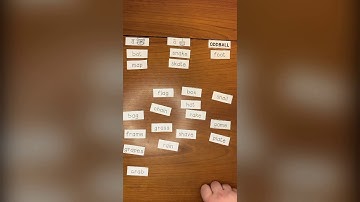 Protostar word study sort 1 (work plan 9)