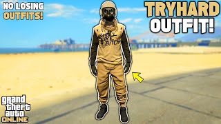GTA 5 ONLINE EASY GREEN JOGGERS TRYHARD OUTFIT 1.67 (NO TRANSFER GLITCH) 