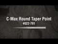 Stone setting tools cmax round taper point demonstration by master alexander sidorov