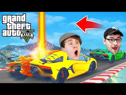 GTA5 UNGLAUBLICHES STUNTRENNEN! (GTA5 OBBY)