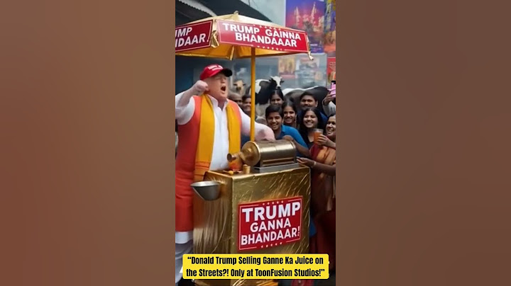 “Donald Trump Selling Ganne Ka Juice?! | Funniest Thing You’ll See Today!”
