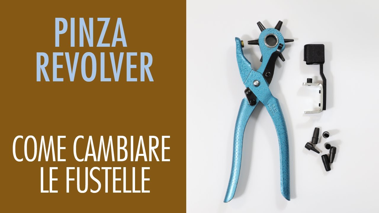 Pinza Fustellatrice Per Cuoio E Pelle - Fora Anche Plastica E Cartone, Sistema Rotatorio Multi-diametro - Foto 7